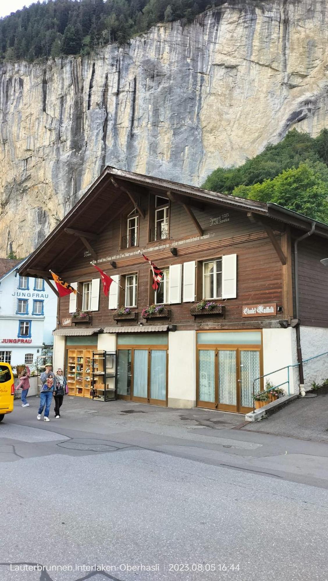 Chalet Maithili Lauterbrunnen -152-Year-Old Majestic Chalet 외부 사진